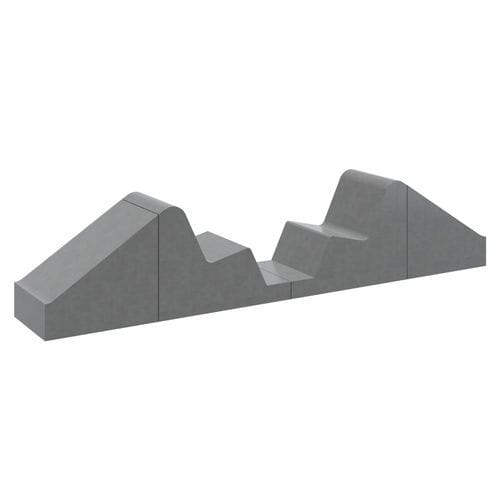 Espreguiçadeira de design minimalista - 4C3 Solution - 01307 - A Amop Synergies - em concreto / para espaço público / modulável