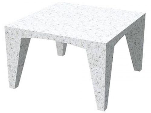 Mesa de piquenique contemporânea - LORD: Pic Nic Table - A Amop Synergies - em concreto / quadrada / para espaço público