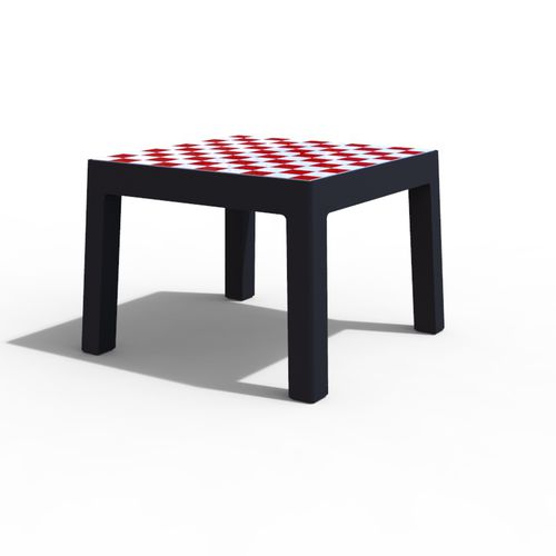 Mesa de piquenique clássica - LUGARCOMUM: CONCRETE TABLE - A Amop Synergies - em concreto / quadrada / para espaço público