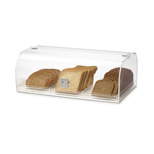 Expositor para pão - BD119 - Rosseto Serving Solutions - de bancada / em madeira / giratório