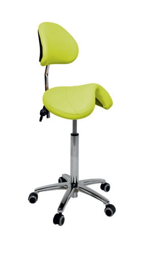 Banqueta de trabalho em forma de sela - S-3631 - ECOPOSTURAL - para centro de estética