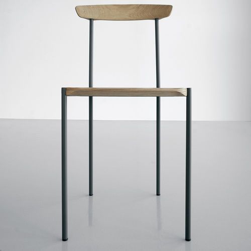 Cadeira contemporânea - DANSKE-C  - extendo - para ambiente interno / em carvalho / em madeira maciça