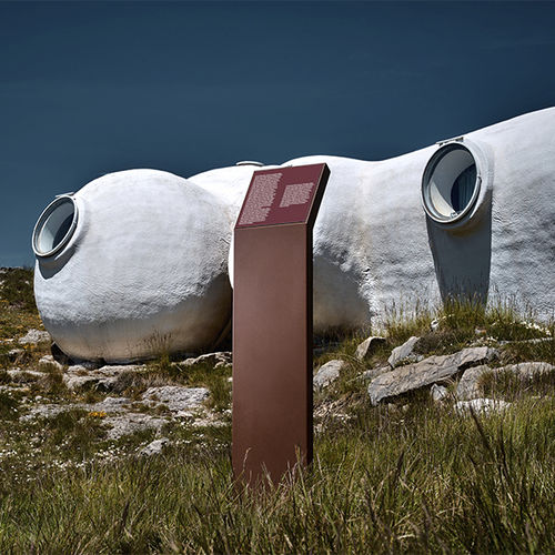 Totem de sinalização - EUDALD 1 - CYRIA | Mobilier Urbain - publicitário / de controle / decorativo