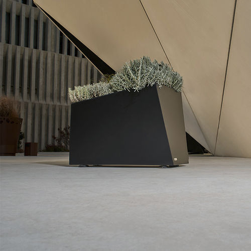 Floreira em aço Corten - DEGRE9 4 - CYRIA | Mobilier Urbain - em aço termolacado / de alta resistência / contemporânea