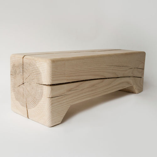 Banco contemporâneo - TRUNK - Kalon Studio - em madeira / infantil