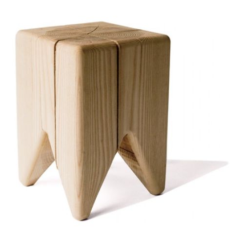 Banqueta contemporânea - STUMP - Kalon Studio - em madeira / infantil (unissexo)