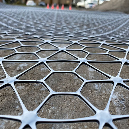 Geogrelha para estabilização do solo - INTERAX® (NX) - Tensar International - para fundações / para pavimento / para estrada