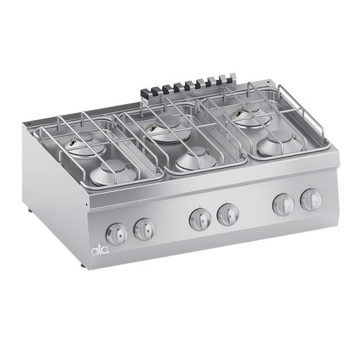 Cooktop a gás - K6GCU15TT - ATA - 6 bocas / de bancada / com botões