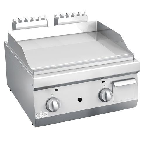 Chapa de cocção elétrica - K6GFL10TT - ATA - a gás / profissional / com grelhador panini