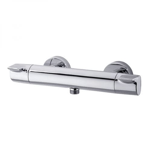 Misturador bicomando para box de banheiro - 50310500 - GRB MIXERS - de parede / termostático / em metal cromado
