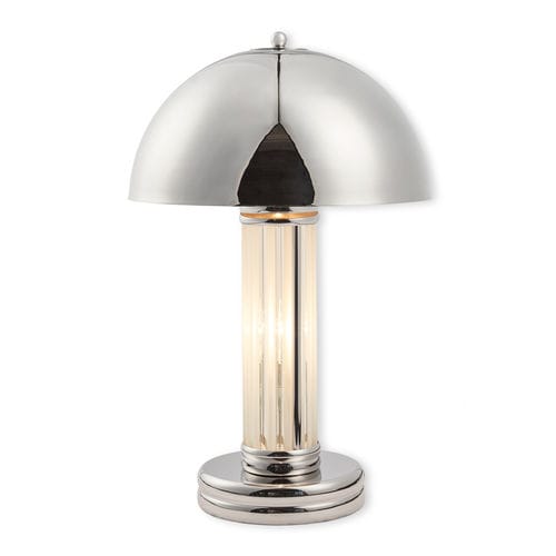 Luminária de mesa - DOM ART. B09 - Art Deco Schneider - em vidro / Art Déco / Wire