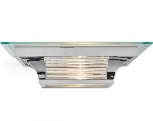 Arandela Art Déco - LAGUIOLE ART.B31 - Art Deco Schneider - para ambiente interno / em vidro / fixa