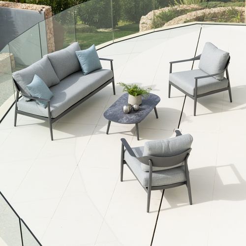 Conjunto de jardim contemporâneo - Rimini - Alexander Rose - em tecido / em alumínio / em poliéster