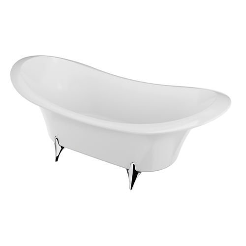 Banheira oval - VAFORP01 - Olympia - freestanding / para residência / de resina