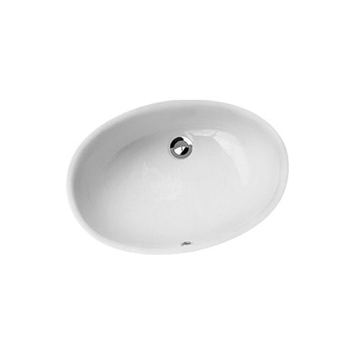 Cuba de embutir - LIL4457001 - Olympia - em cerâmica / oval / contemporânea