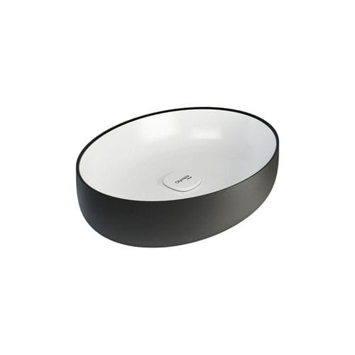 Cuba de apoio - MET42060 - Olympia - em cerâmica / oval / contemporânea