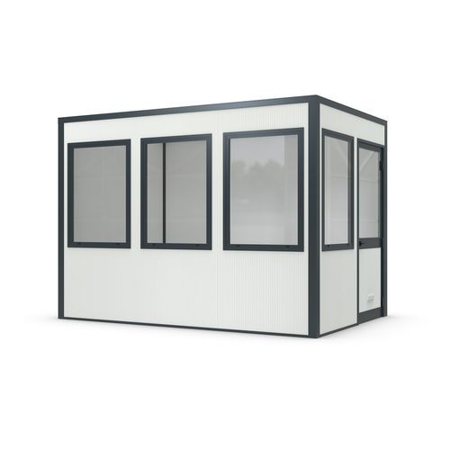 Cabine pré-fabricada de uso previsto para escritório - SmartUnit 10 - wsm Raumsysteme - de uso técnico / modular