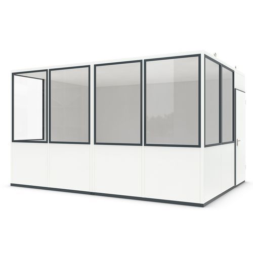 Cabine pré-fabricada de uso previsto para escritório - MultiRoom Basic 15 - wsm Raumsysteme - para recepção / modular