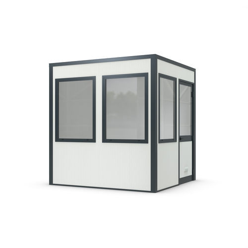 Cabine pré-fabricada de uso previsto para escritório - SmartUnit 8 - wsm Raumsysteme - de uso técnico / modular