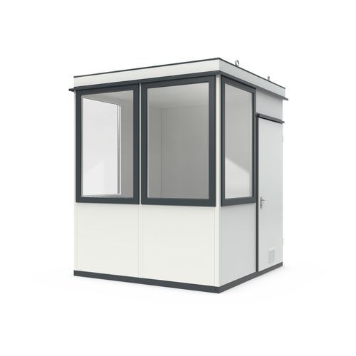 Cabine pré-fabricada para ambiente externo - MultiRoom Basic 5 - wsm Raumsysteme - de uso previsto para escritório / de uso técnico / para instalações sanitárias