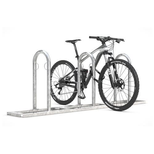 Bicicletário de piso - Track 33 - wsm Raumsysteme - com sistema de segurança / antivandalismo / para estacionamento