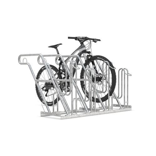 Bicicletário de piso - 4604 - wsm Raumsysteme - com sistema de segurança / antivandalismo / para espaço público