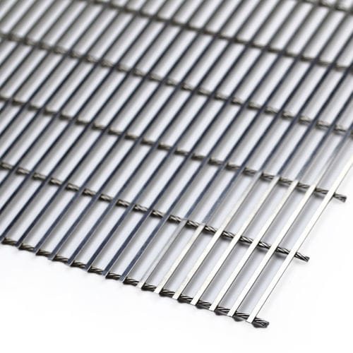 Tela metálica soldada em aço inoxidável - FLEXFLAT - MeshArt Dorstener Drahtwerke
