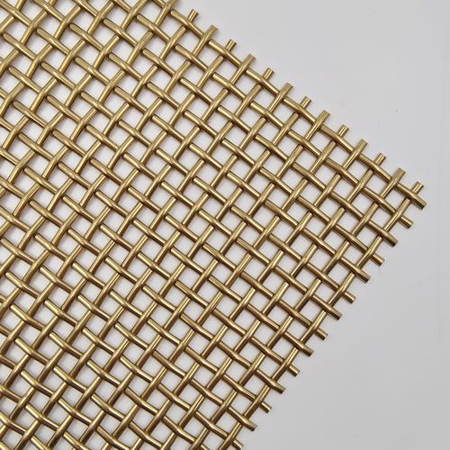 Tela metálica em latão - SHIFT - MeshArt Dorstener Drahtwerke - em bronze / para parede / para parede divisória