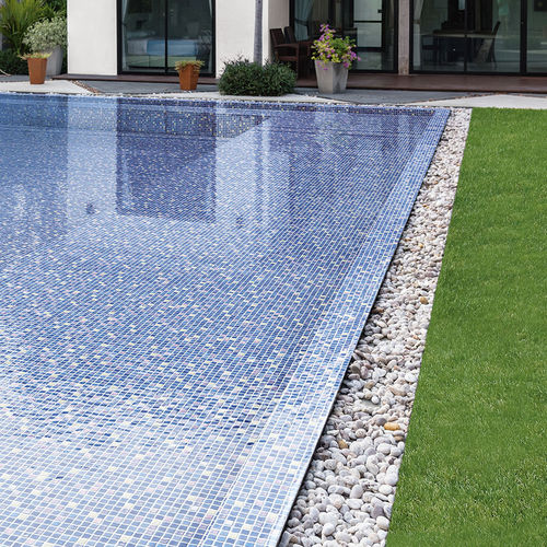 Pastilhas em vidro - IRIS : MIX MEDIUM NIGHT - ALTTOGLASS - brilhante / para piscina / de parede
