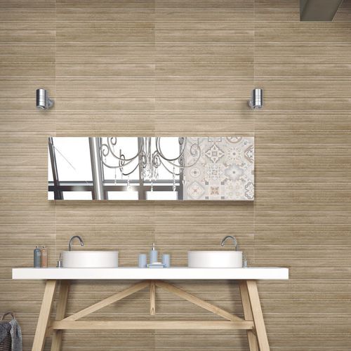 Placas de revestimento em cerâmica - WOODLIFE R90 - Azteca - fosca / para ambiente interno / de parede