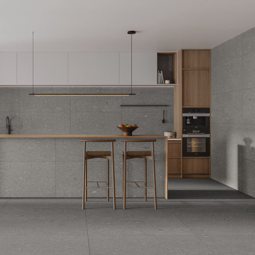 Placas de revestimento em grés porcelanato - LAVICA - Azuvi - fosca / para ambiente interno / para ambiente externo