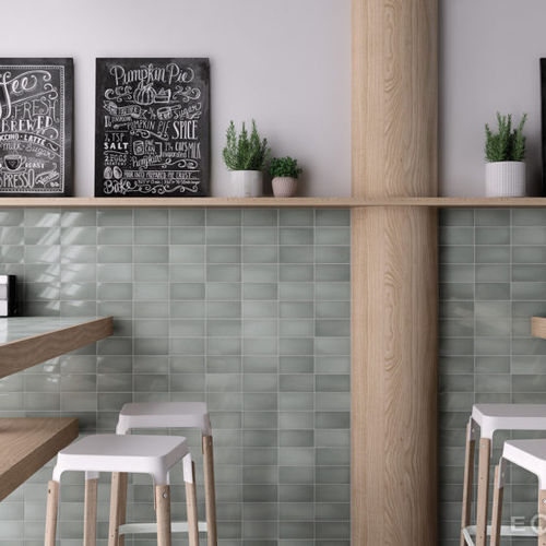 Placas de revestimento em grés porcelanato - CRACKLE - Equipe Cerámicas - brilhante / para ambiente interno / de parede
