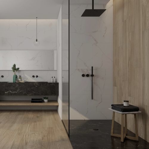 Placas de revestimento em grés porcelanato - TIZIANO - Grupo Halcón - fosca / acetinada / para ambiente interno