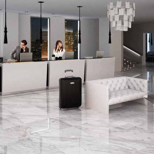 Placas de revestimento em grés porcelanato - TODATECH : MACAEL - Todagres - polida / para ambiente interno / para piso