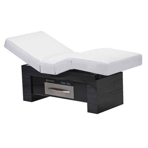 Mesa de massagem elétrica - NUAGE PEDESTAL +STUDIO - Living Earth Crafts - com compartimento de arrumação / aquecedora
