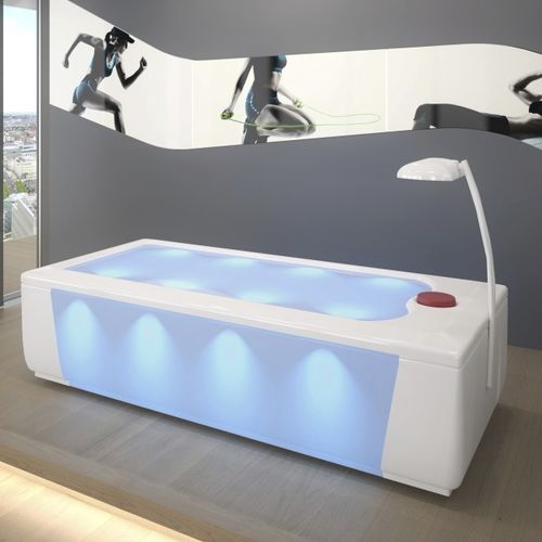 Cama de massagem com jatos de água com cromoterapia - AQUATHERMOJET LARGE - Trautwein - da linha comercial