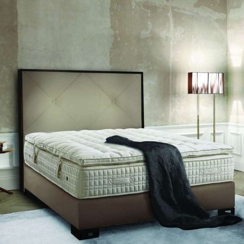 Cabeceira para cama de casal - CARAT BRUT - Treca Paris - contemporânea / em tecido / em madeira