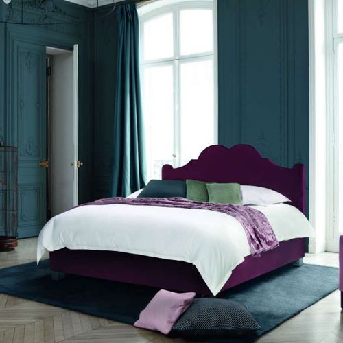 Cabeceira para cama de casal - VERSAILLES - Treca Paris - clássica / em tecido / estofada