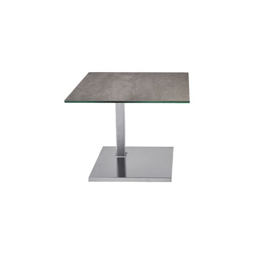 Mesa lateral contemporânea - K526 KOLO - Ronald Schmitt Design - em madeira / em vidro laqueado / em cerâmica