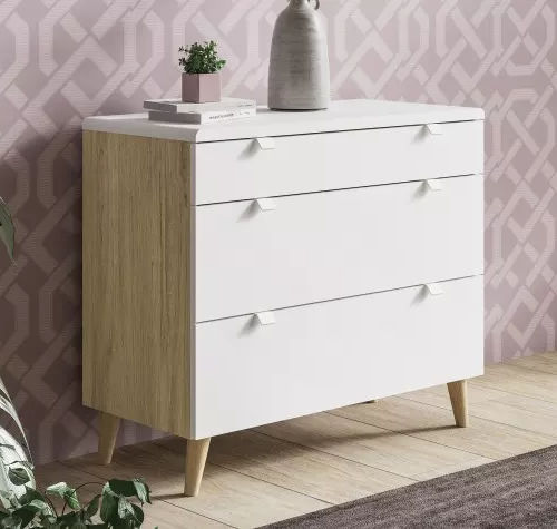 Cômoda contemporânea - BLOOM - Meubles Célio - em laminado melamínico / retangular / com compartimento de arrumação