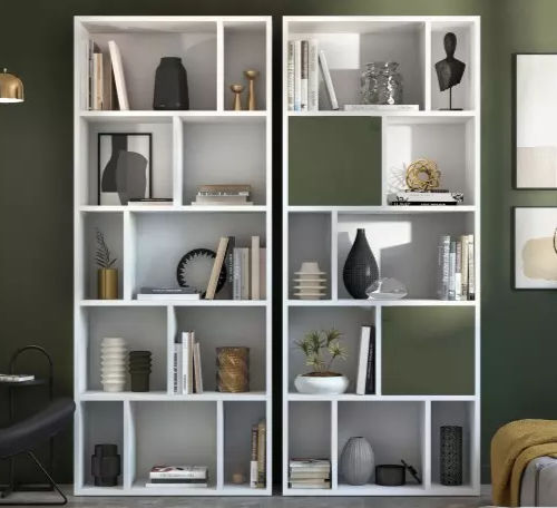 Livreiro de parede - SMART - Meubles Célio - contemporâneo / em laminado melamínico / branco