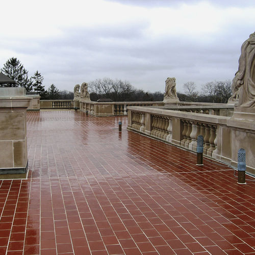 Pavimento em terracota - PROMENADE - LUDOWICI - para ambiente externo / para pedestres / para espaço público