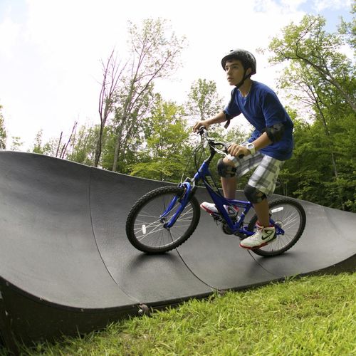 Pista de pump track modular - DIAMOND POINT, NY - World Skate Parks - para bike park