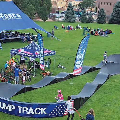 Pista de pump track modular - COLORADO SPRINGS, CO  - World Skate Parks - para skatepark / para bike park