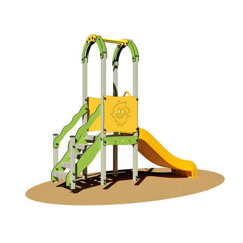 Estrutura lúdica para parque infantil - LUANA  - Dimo Group Srl - para coletividade / em aço galvanizado / em alumínio