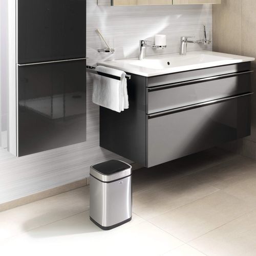 Lixeira contêiner - 3420 - DURABLE - em aço inoxidável / com sensor / com tampa