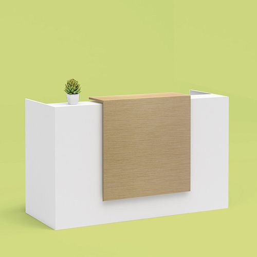 Balcão de recepção modular - BASIC - JG Group - em laminado melamínico