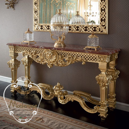 Aparador de estilo - 15621 - Modenese Luxury Interiors - em madeira maciça / retangular / feito à mão