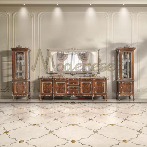 Buffet aparador clássico - 17121 - Modenese Luxury Interiors - em madeira / com gavetas / com portas de abrir