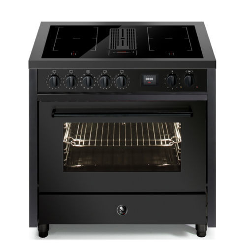 Fogão de indução - ENFASI MISTRAL - STEEL - 4 bocas / 1 forno / preto